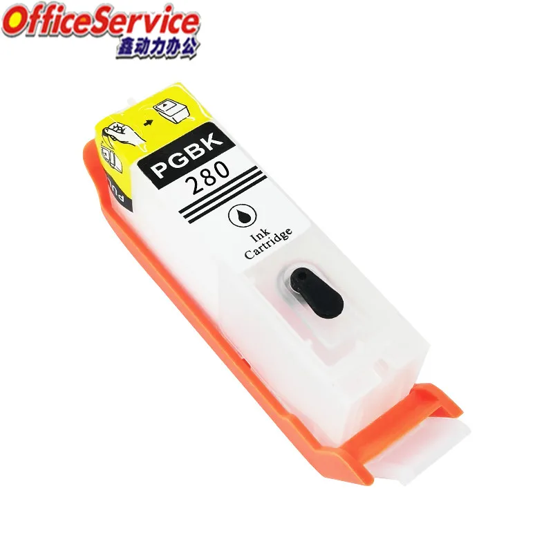 PGI-280 CLI-281 PGI280XL перезаправляемый картридж для hp Canon TR7520 TR8520 TS6120 TS8120 TS9120 принтер с
