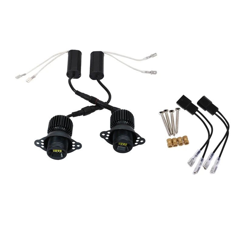 

Car White 80W LED Angel Eye Kit for BMW- E90 E91 2009-2011