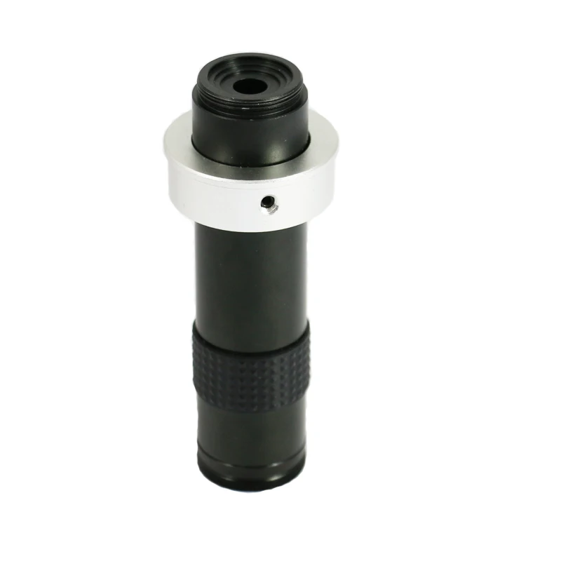 

1X - 200X C-mount Lens Interface Continuous Zoom C / CS interface High Coverage For CCD CMOS Industry Video Microscope Camera