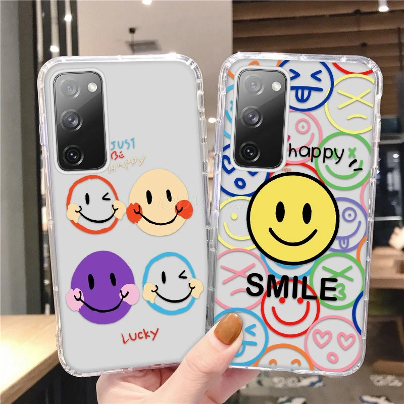 

Y5 Y6 2019 Smile Face Case Honor 10i 10X 10 Lite 9X 9C 9S 7A 7C 8A 8X 8S Back Cover For Huawei P30 P40 Lite P Smart Z 2021 Cases
