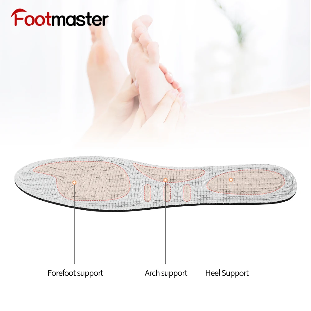 Мягкая Спортивная Массажная стелька FootMaster износостойкая снимает усталость ног