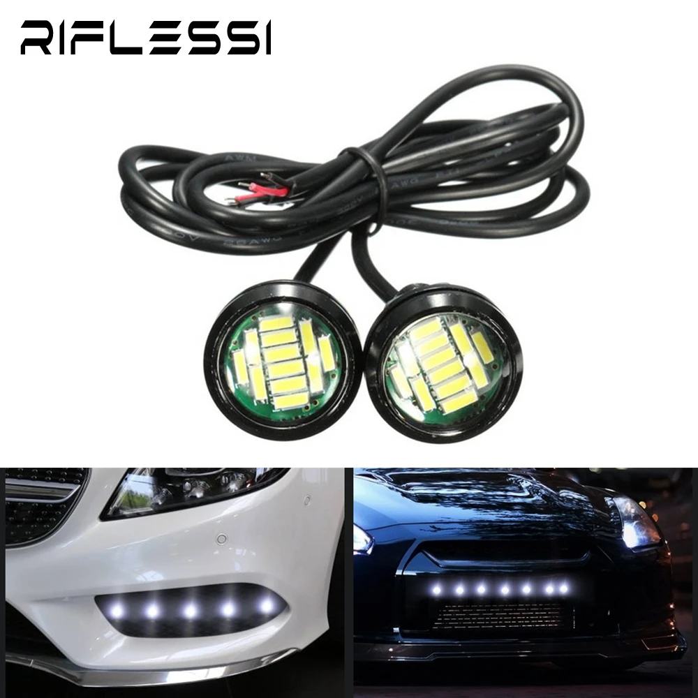 Дневные ходовые огни со светодиодный Ной подсветкой 10x12 В|Сигнальная лампа| |