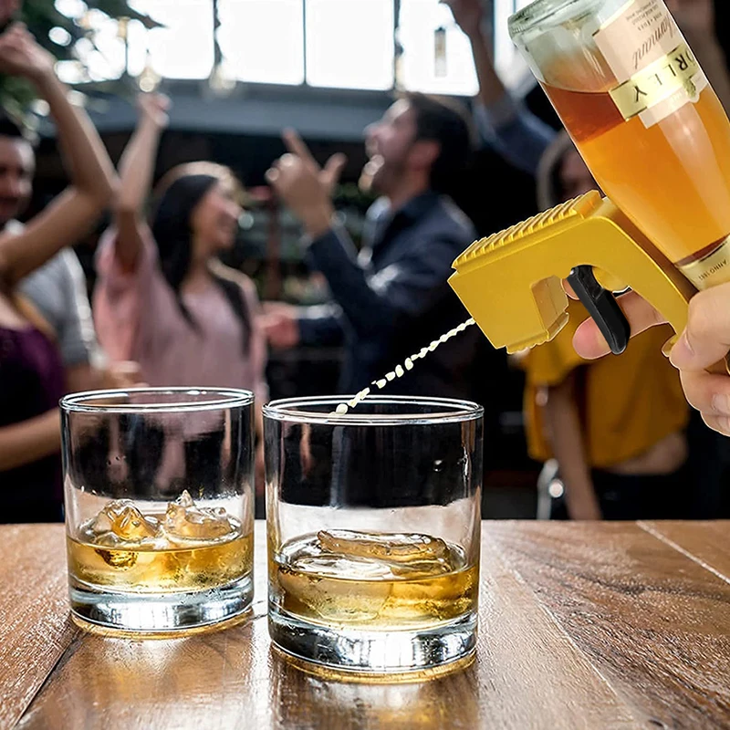 

Champagne Gun Wine Feeder Champagne Wine Sprayer Pistol Bottle Beer Ejector Kitchen Bar Party Tools Dropshipping Beer Gun