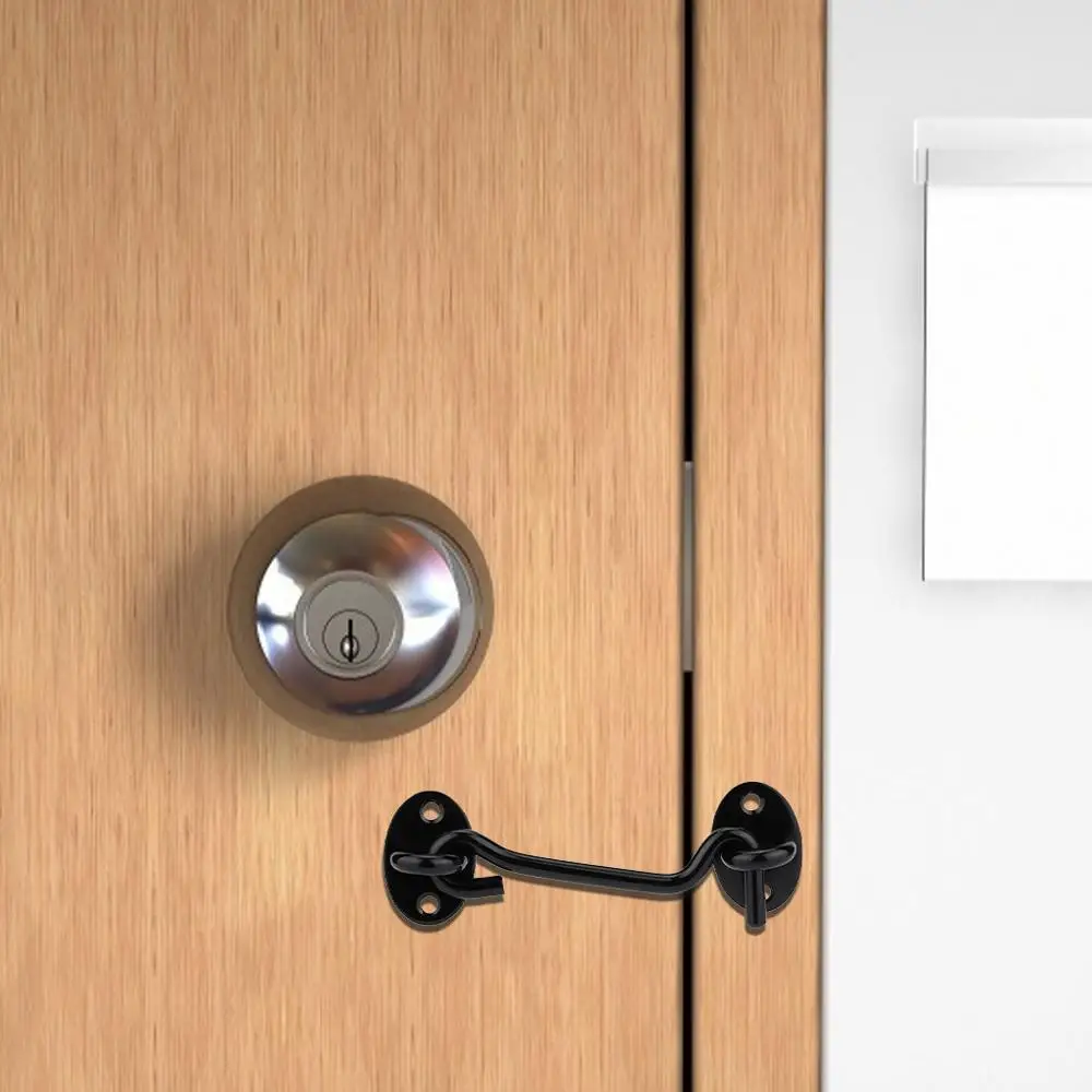 Дверная Цепочка для окна болт замок прочный плотный из нержавеющей стали ворот