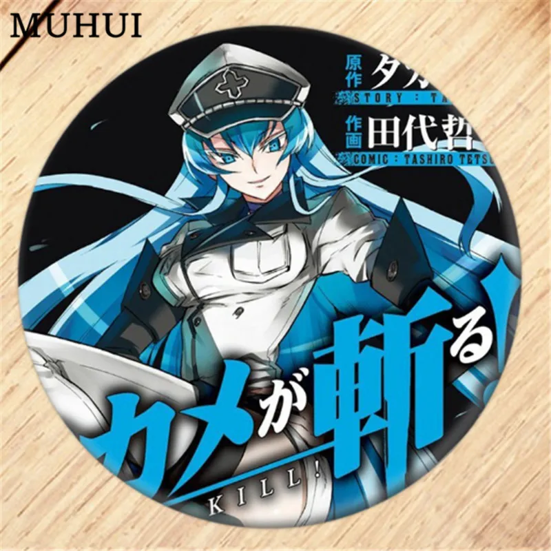 

Free Shipping Anime Akame ga KILL! Boys girls Brooch Pin Cosplay Badges For Clothes Backpack Decoration Pin Jewelry B041