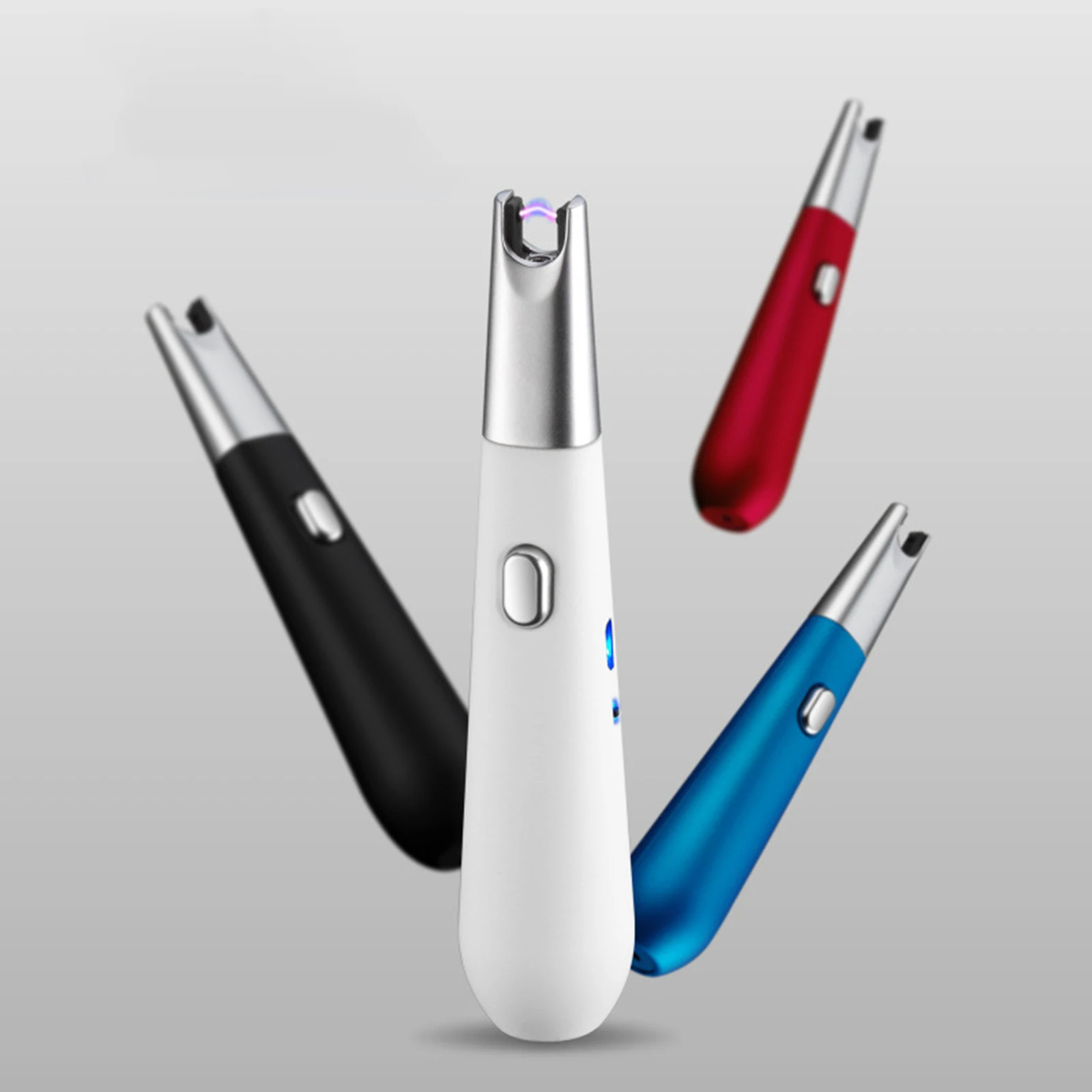 

Портативный кухонный мини-прикуриватель, перезаряжаемый прикуриватель, USB-воспламенитель, бесшумный, огнестойкий, модный и многофункциона...