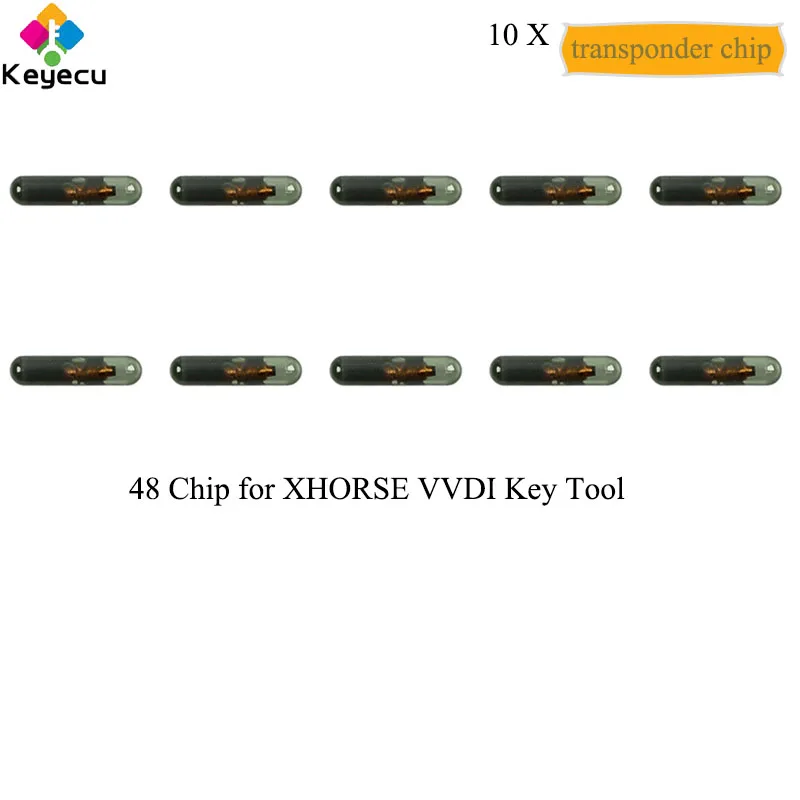 KEYECU XHORSE набор из 10 ID48 копия чипа для VVDI Key Tool | Автомобили и мотоциклы