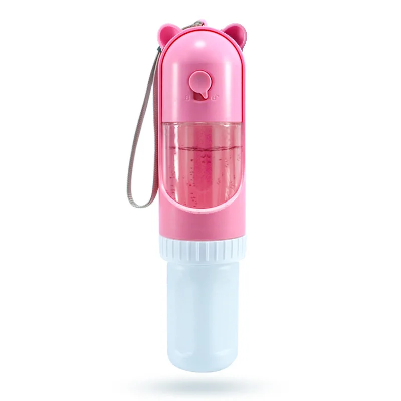 

YourKith dog water bottle store 220ml water 120g food outdoor dogs food and water bowl bottle portable water for dog