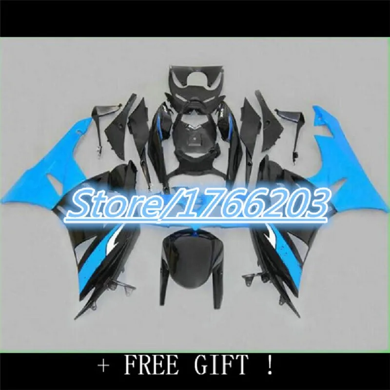 

Hot sell blue black For Kawasaki Ninja ZX-6R ZX 636 2009-2012 ZX6R 09-12 ZX 6R Body Motorcycle Fairing (Injection molding)