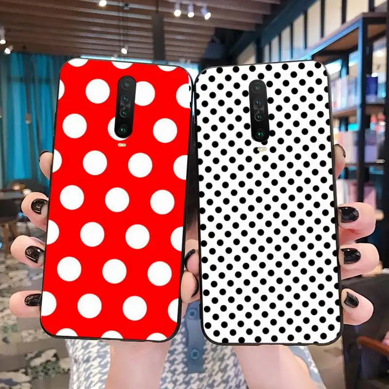 CUTEWANAN узор в горошек DIY Роскошный чехол для телефона Redmi Note 8 8A 8T 7 6 6A 5 5A 4 4X 4A Go Pro |
