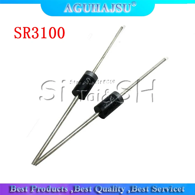 20 шт SR3100 SB3 100 TUN-41 диод Шоттки 3A 100V |