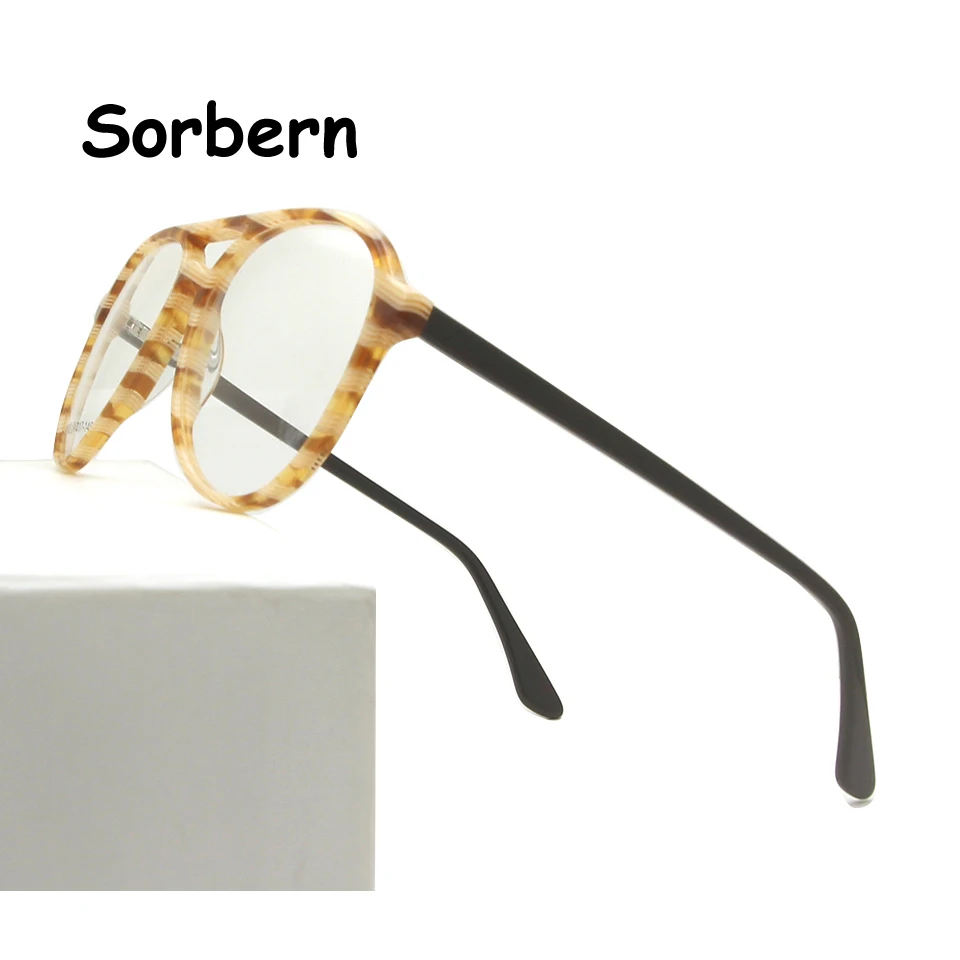 Оправа для очков мужчин и женщин оправа ацетатная при близорукости