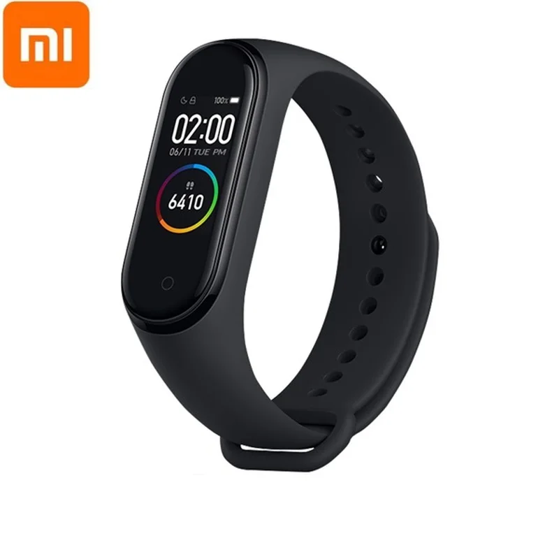 

Xiaomi Mi Band4 оригинальный новейший Bluetooth Водонепроницаемый умный перезаряжаемый сенсорный экран пульсометр часы для Xiaomi