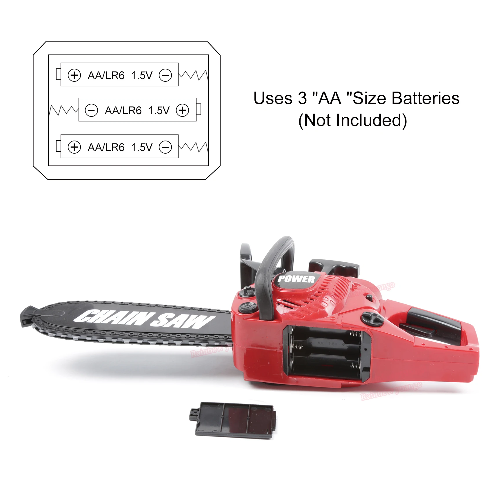 Игрушечный инструмент для моделирования вращающейся бензопилы ролевые игры