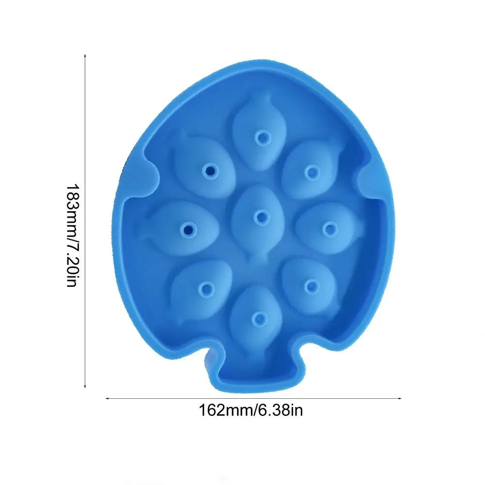 

Silicone Fish Ice Tray Homemade Ice Cream Silicone Mold Chocolate Candy Tray Mold Ice Lattice Kitchen Tool Accessories