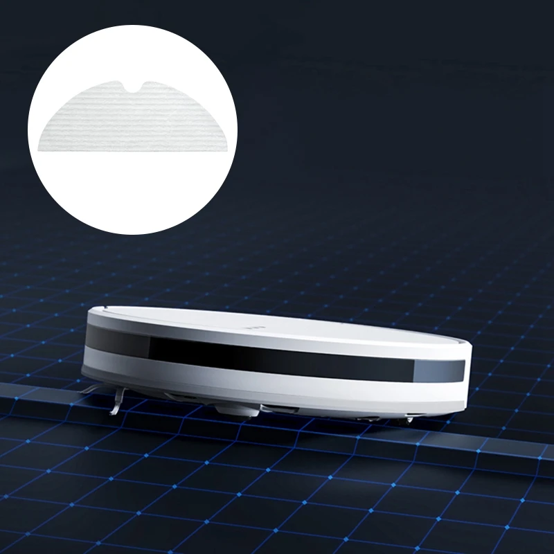 

4Pcs Mop Cloth for Dreame F9 Robot Vacuum Cleaner Robotic Vacuum Cleaner for Home Cleaning Robot,White+Grey