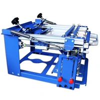 curved screen printing machine manual screen press bottle printing