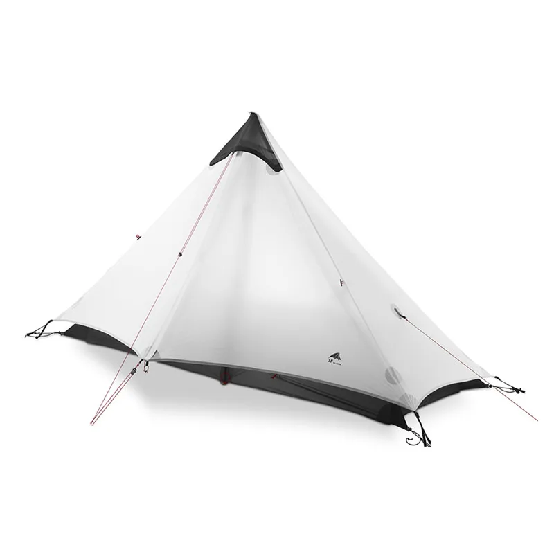 Сверхлегкая палатка 3F UL GEAR 1 People профессиональная для кемпинга с нейлоновым и