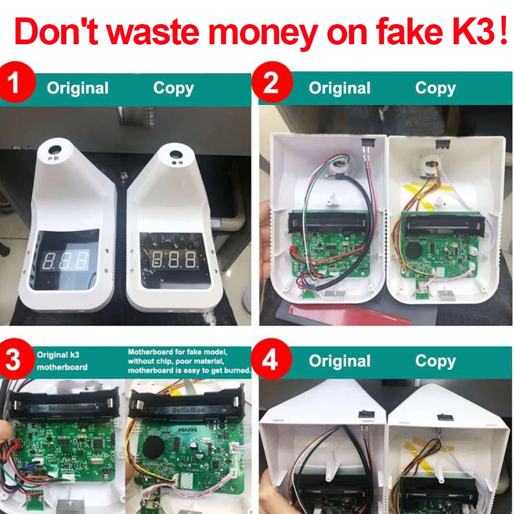 Бесконтактный инфракрасный измеритель температуры K3 цифровой | Инструменты