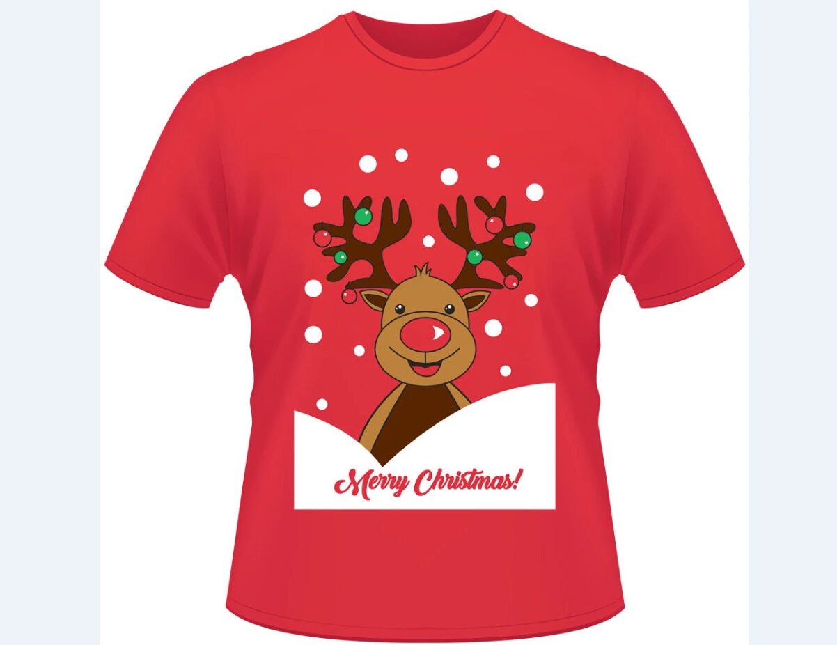 Новинка забавная Рождественская футболка унисекс на Рождество для взрослых