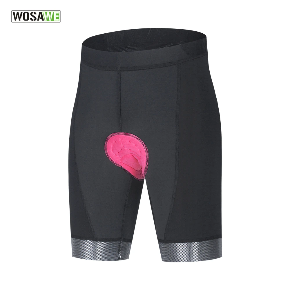 

WOSAWE Women's Padded Cycling Shorts Shockproof MTB Bicycle Shorts Road Bike Shorts Ropa Ciclismo Tights For Women