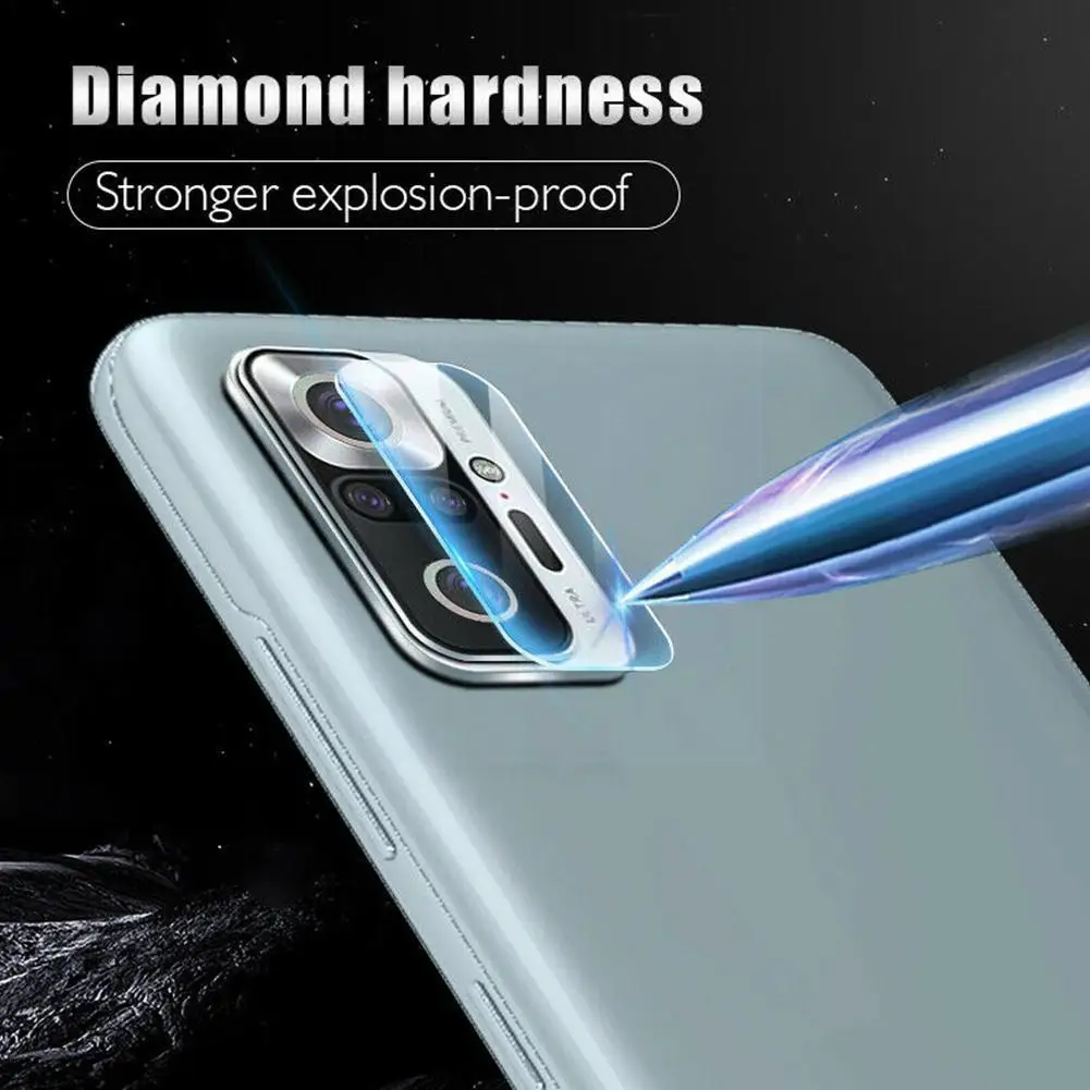 

For Redmi Note 10 Pro Max 5g Camera Lens Film Cover Full Glass Phones Protect Protector Supplies W5c4