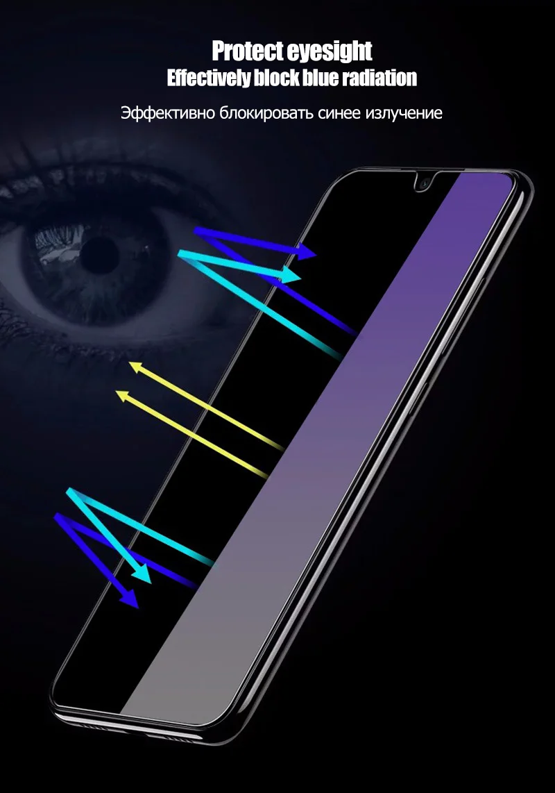 2 шт 9H закаленное стекло для Xiaomi redmi note 7 8 Pro защита экрана полное покрытие для redmi note 8 7 Pro стекло защитная пленка