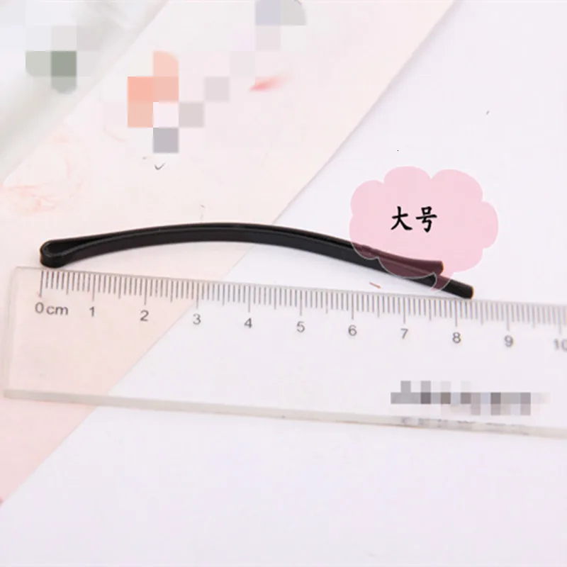 12Pcs 8.5cm Black Hairpins For Women Hair Clip Lady Bobby Pins Invisible Wave Hairgrip Barrette Hairclip Hair Clips Accessories
