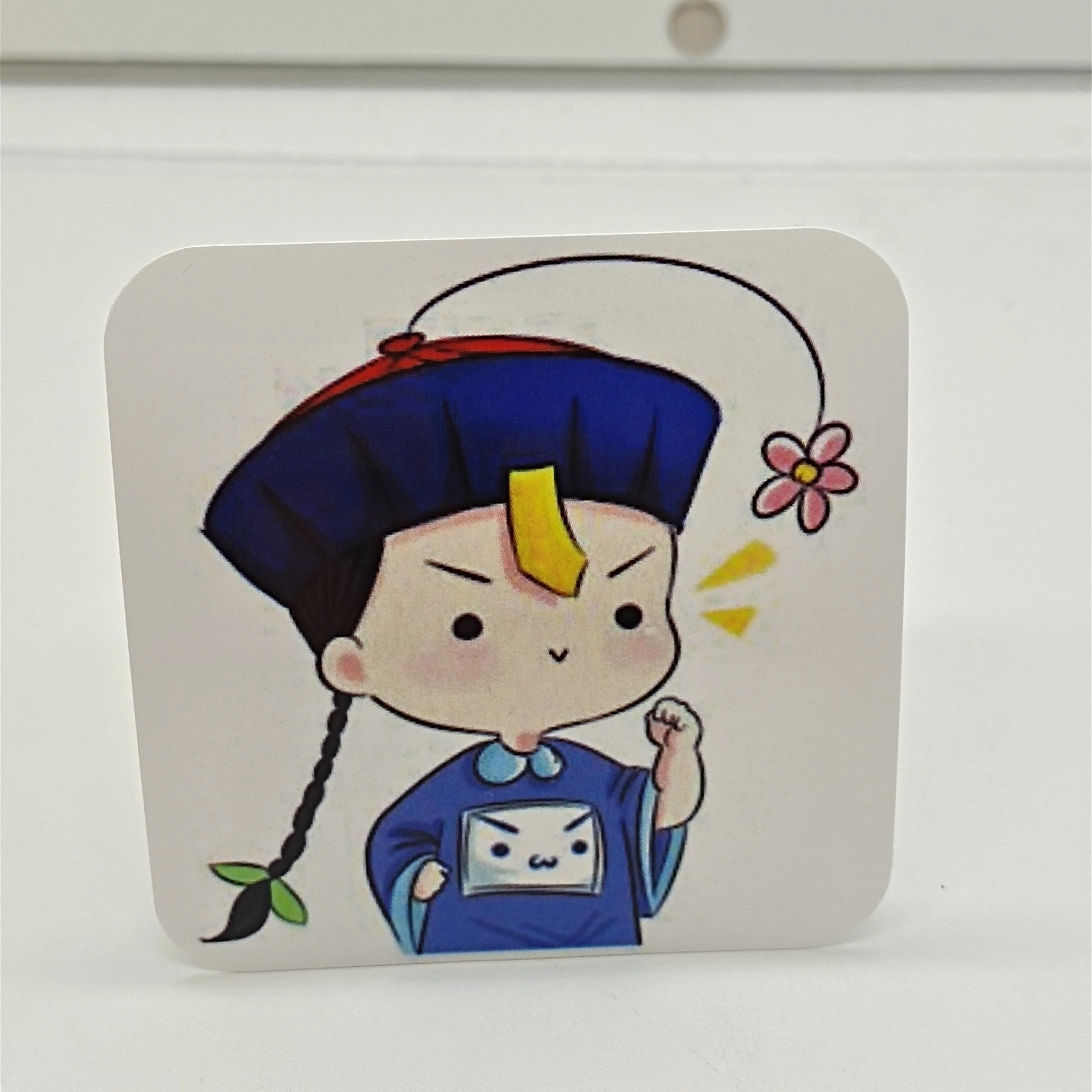 

strong stick adhesive sticker label /oil glue stickers printing custom
