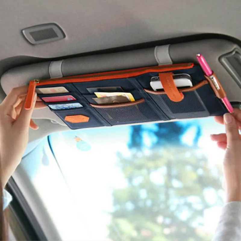 Авто Стайлинг автомобильный козырек от солнца для карт посылка держатель