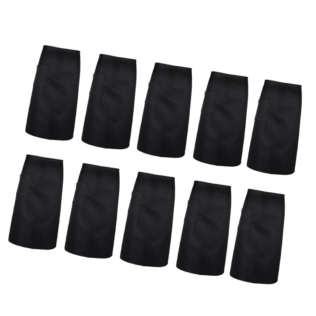 Комплект из 10 шт. Пижама для женщин мужчин Кухня половина Длина пояс кухней шеф