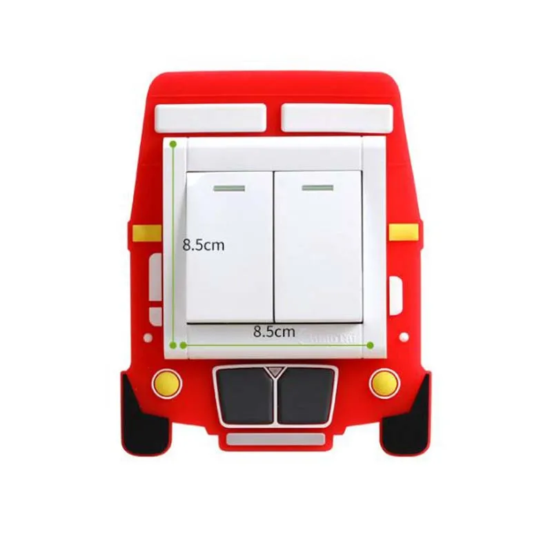 Мультфильм световой переключатель крышки стены для художественного оформления