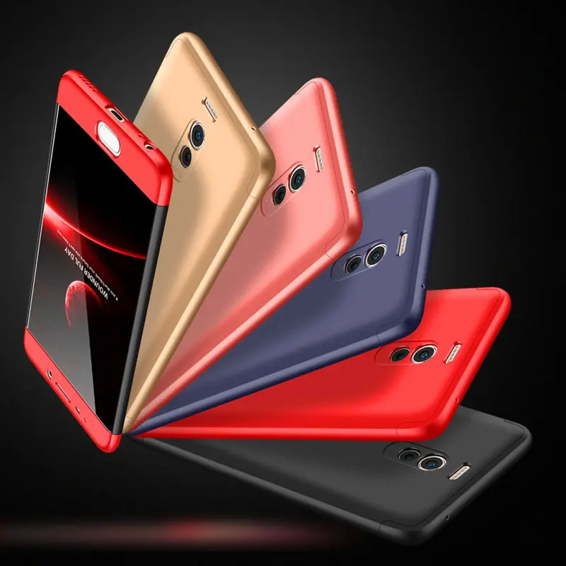 Meizu M6 Note M721H чехол M6S цветной 360 Защита полное покрытие жесткий для M3 M5 M621H M712h +