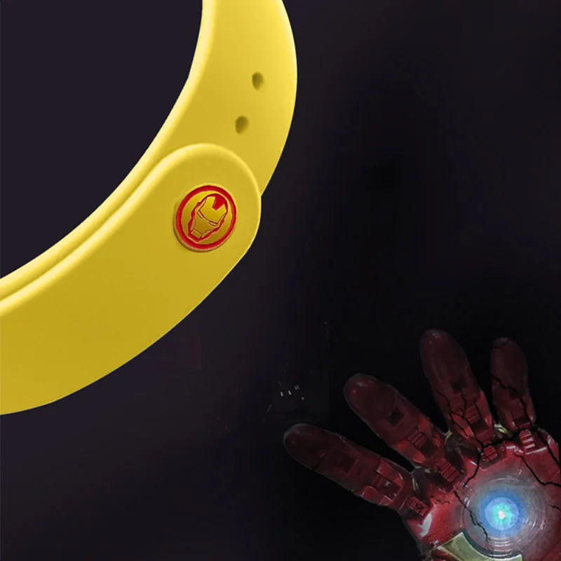 Xiaomi mi Band 4 ремешок для mi band 4/3 аксессуары браслет mi Band 3 силиконовый браслет Мстители Железный человек