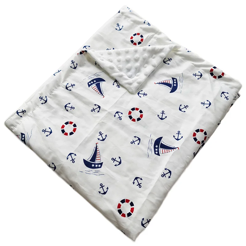 

Baby Cotton Thin Super Soft Flannel Blanket Newborn Toddler minky Baby Blanket Stripped Swaddle Wrap Bedding Covers Bubbles