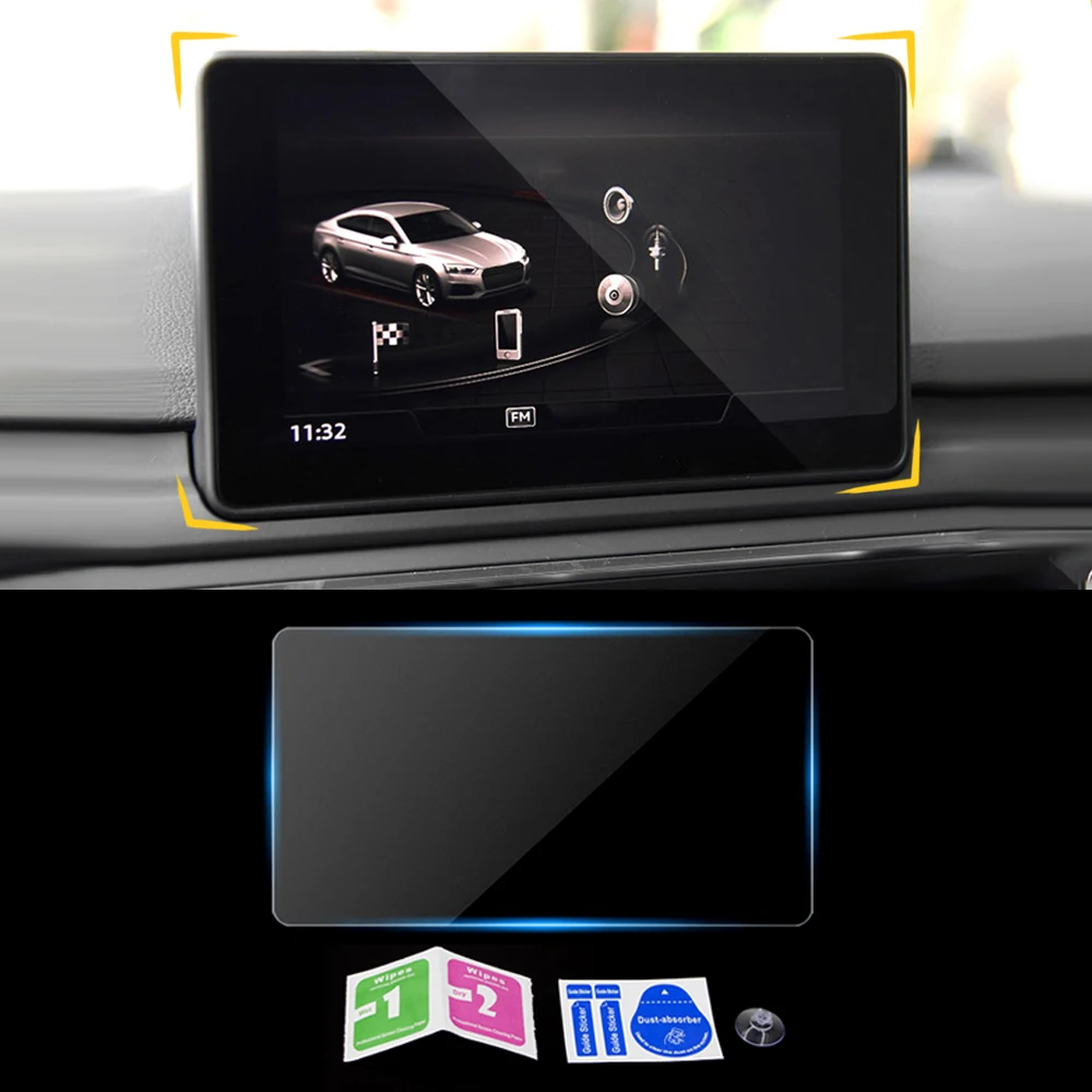 CarManGo Автомобильная навигационная панель монитора защита экрана стеклянная