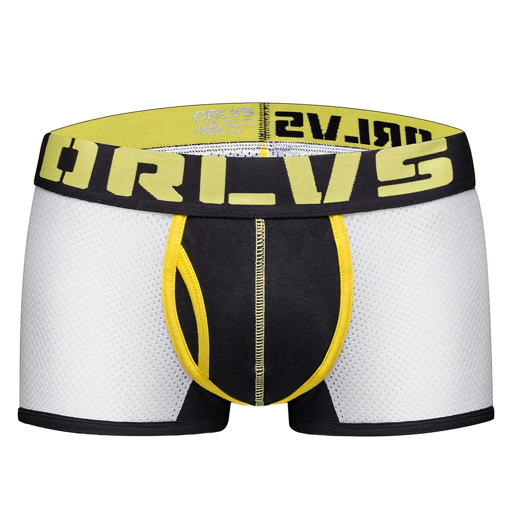 Пикантные Для мужчин нижнее бельё для девочек сетчатые шорты Боксер самакуэка