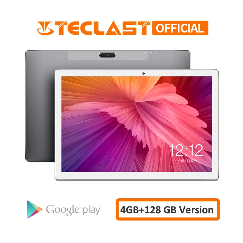 10 1 дюймов планшеты Teclast M30 4G Phablet 2560x1600 Android 8 0 4 Гб ОЗУ 128 ПЗУ MT6797 X27 Deca Core 7500 мАч gps