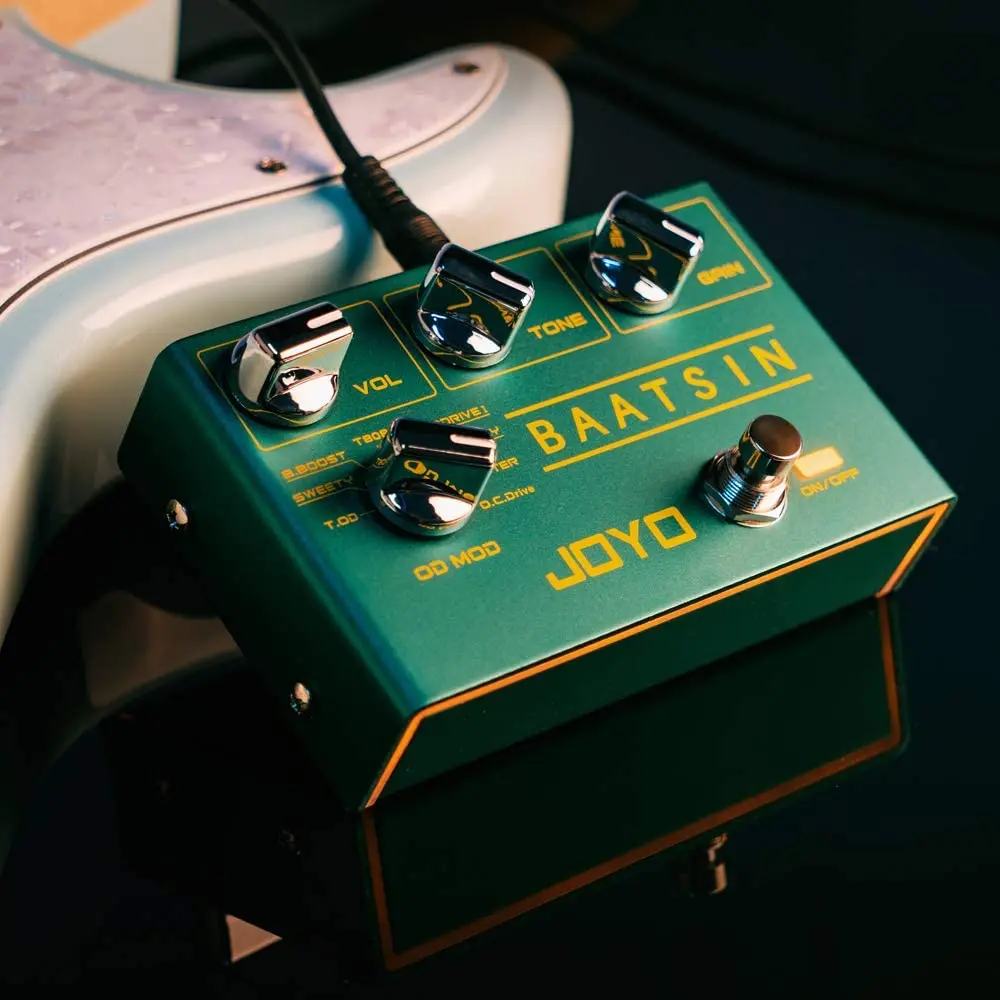 JOYO R 11 BAATSIN классический Overdrive педаль 8 Разных OD/DS Педаль Эффекта Искажения для