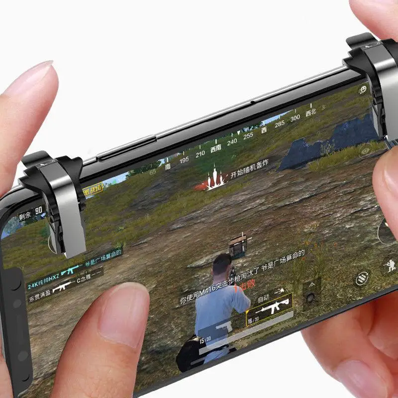 DishyKooker PUBG шутер контроллер триггера противопожарный кнопочный мобильный телефон