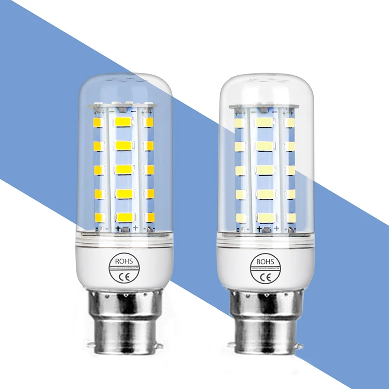 

B22 24/36/48/56/69/72 светодиодный S лампа 5730 SMD СВЕТОДИОДНЫЙ кукурузная лампа светодиодный s лампа Светильник лампы