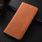 Роскошный чехол из натуральной кожи для XiaoMi Poco X3 GT M3 Pro Магнитный флип-чехол кошелек