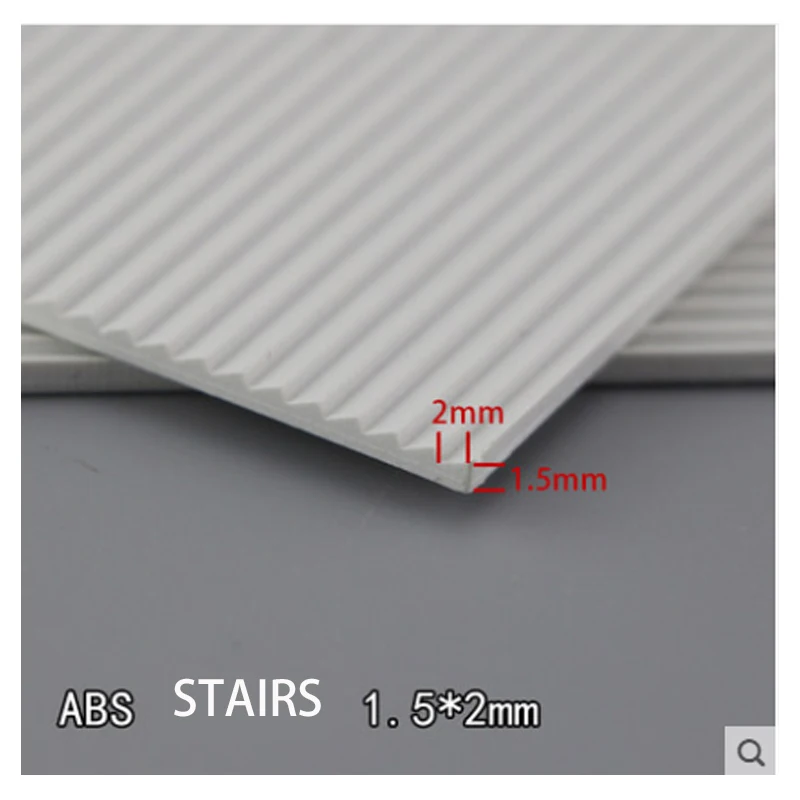 ABS пластик DIY Миниатюрные Landsape лестницы для демонстрационный макет модель ABS лестницы доска CC модельный магазин