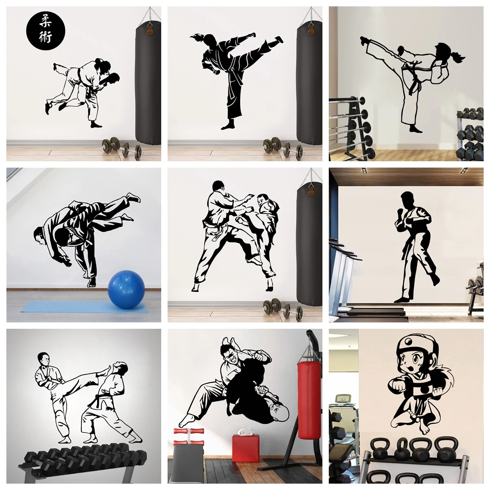 

Cartoon Jujitsu Wall Sticker Home Decoration Accessories For Kids Rooms Decoration Mural Custom