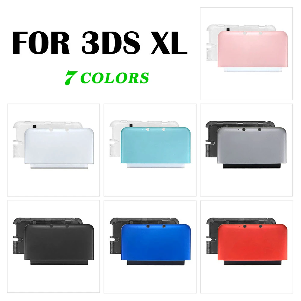 

7 Colors Top & Bottom House Shell Cover For Nintendo 3DS XL Replacement Part for 3DSXL LL Console Case Housing