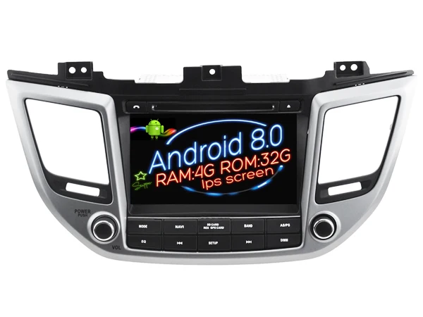 Ips экран Android 8 0 автомобильный Dvd Navi плеер для HYUNDAI ix35 2016/Tucson (слева) gps авто стерео