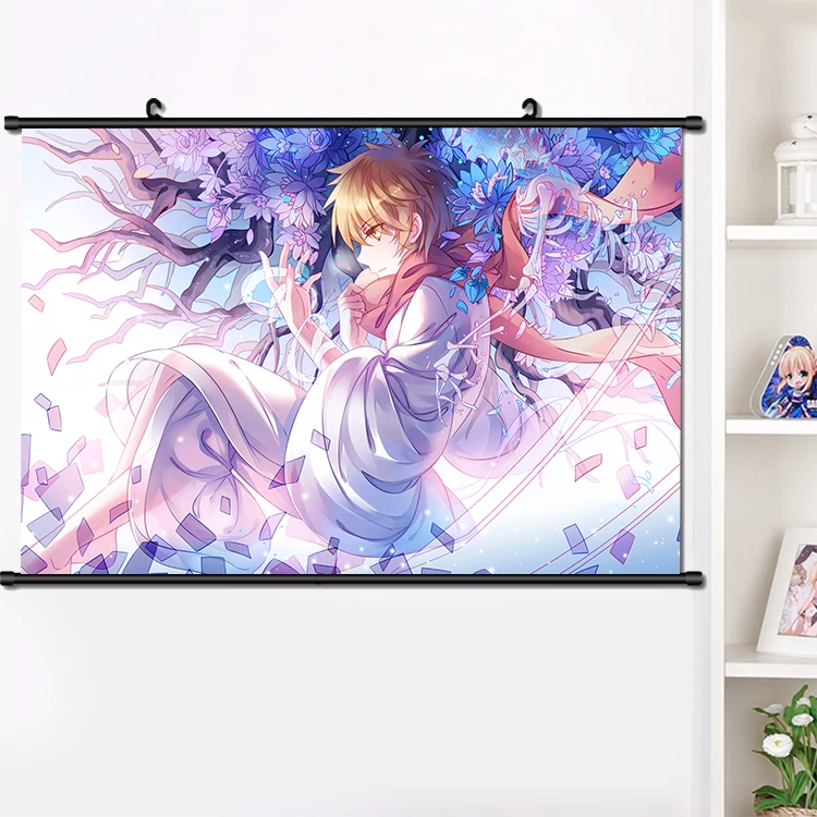 Аниме Noragami YABOKU Iki Hiyori Yukine Норы из прокрутки плакат манга настенные подвесные