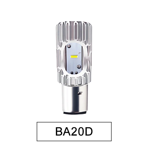 40w BA20D 20W 40W Led moto rcycle фара скутер лампа H4 Ba20d 6500k свет вездеход мотоцикл rbike аксессуары фары Led para moto 12-24V - Цвет: 40w BA20D