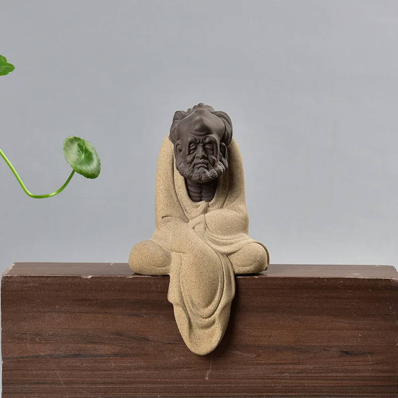 Креативный чайный набор Fortune Golden Toad фиолетовый песок украшение для питомцев