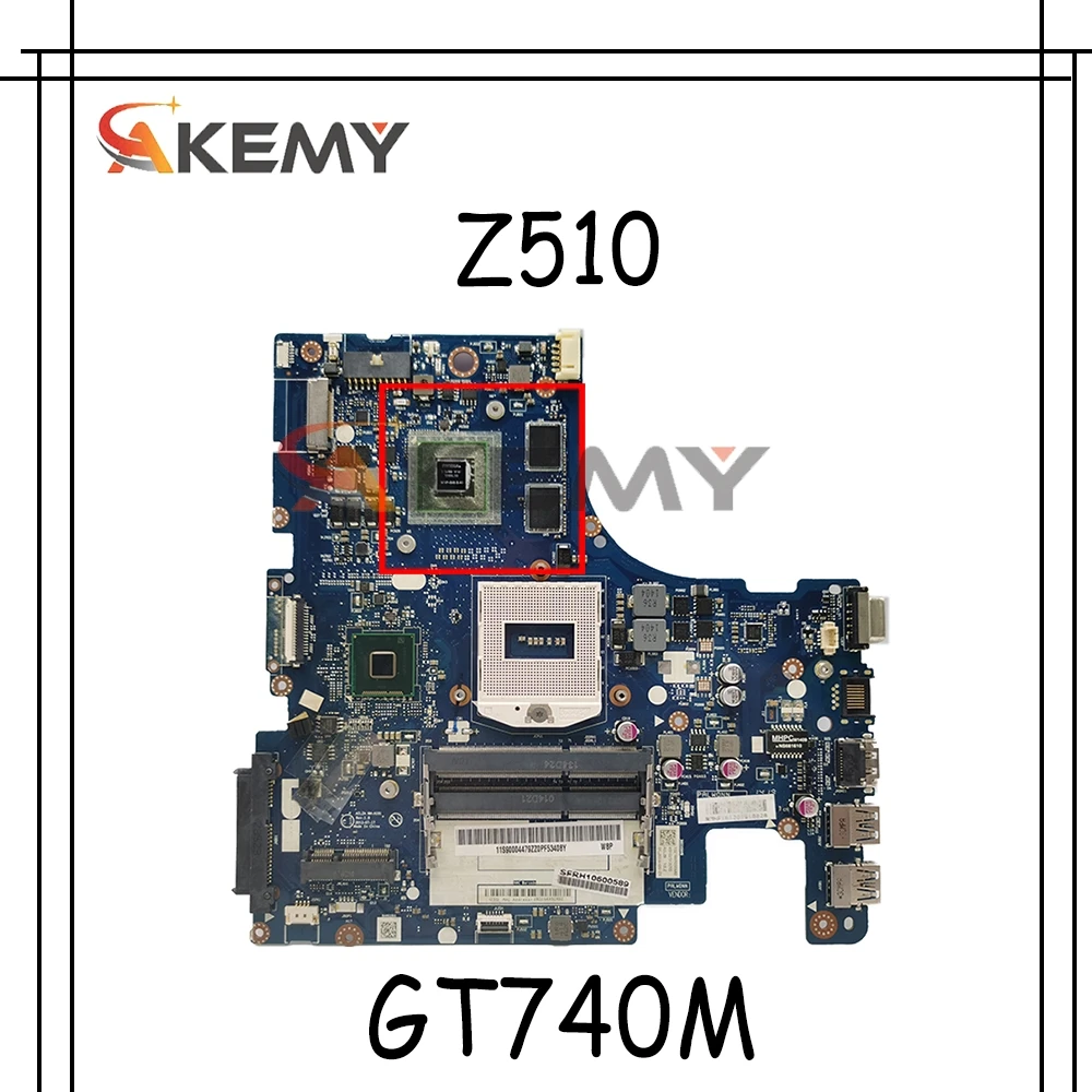 Материнская плата для ноутбука LENOVO NM A181 Ideapad Z510 GT740M SR17E материнская N14P GV2 S